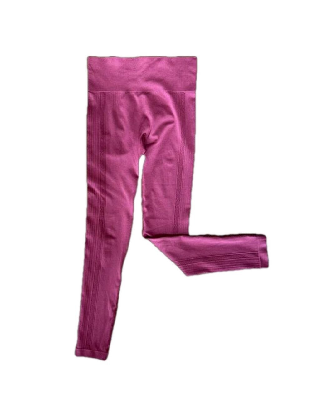 3 Piece Dark Rose Workout Set: Size XS
